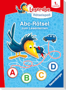 Leserabe Rätselspaß - Abc-Rätsel zum Lesenlernen (1. Lesestufe)