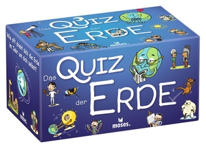 Maincent, Géraldine. Das Quiz der Erde. moses. Verlag GmbH, 2019.