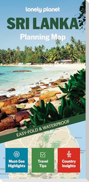 Lonely Planet Sri Lanka Planning Map