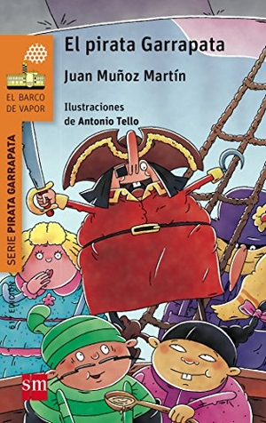 Muñoz Martín, Juan. El Pirata Garrapata. Fundación Santa María-Ediciones SM, 2015.