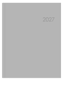 Wochenbuch anthrazit 1W/2S 2027