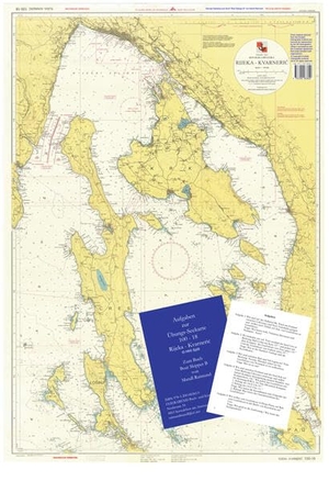 Übungs-Seekarte 100-18, Rijeka - Kvarneric - Seekarte Kroatien. FEIERABEND Buch und Kunst, 2022.