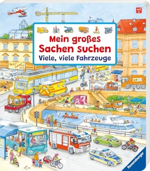 Gernhäuser, Susanne. Mein großes Sachen suchen: Viele, viele Fahrzeuge. Ravensburger Verlag, 2018.