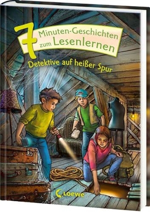 7-Minuten-Geschichten zum Lesenlernen - Detektive auf heißer Spur - Erstlesebuch für Kinder ab 6 Jahren - Kurze, einfache Geschichten zum Vorlesen und ersten Selberlesen. Loewe Verlag GmbH, 2024.
