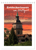 Entdeckertouren um Stuttgart (Tischkalender 2025 DIN A5 hoch), CALVENDO Monatskalender