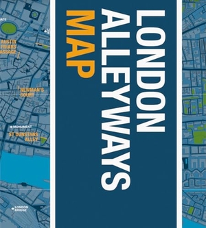 Turner, Matthew. London Alleyways Map. Blue Crow Media, 2022.