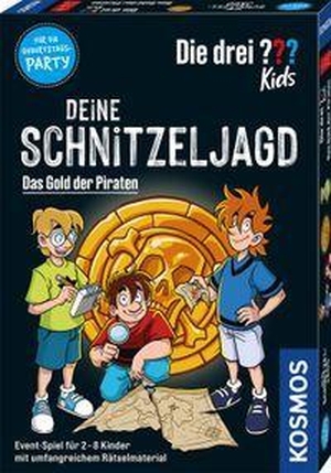 Die drei ??? Kids: Deine Schnitzeljagd - Das Gold der Piraten - Spiel. Franckh-Kosmos, 2026.