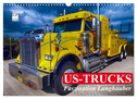 US-Trucks. Faszination Langhauber (Wandkalender 2024 DIN A3 quer), CALVENDO Monatskalender