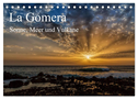 La Gomera Sonne, Meer und Vulkane (Tischkalender 2024 DIN A5 quer), CALVENDO Monatskalender