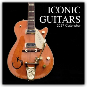 Gifted, The. Iconic Guitars - Legendäre Gitarren 2027 - 16-Monatskalender - Original The Gifted Stationery Co. Ltd [Mehrsprachig] [Kalender]. Browntrout Verlags GmbH, 2026.