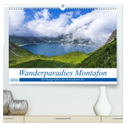 Wanderparadies Montafon (hochwertiger Premium Wandkalender 2024 DIN A2 quer), Kunstdruck in Hochglanz