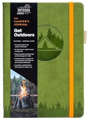 Weldon Owen. The Camper's Journal (Outdoor Journal; Camping Log Book; Travel Diary). Weldon Owen, 2022.