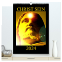 CHRIST SEIN * 2024 (hochwertiger Premium Wandkalender 2024 DIN A2 hoch), Kunstdruck in Hochglanz