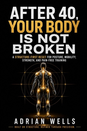 Wells, Adrian. After 40, Your Body Is Not Broken - A Structure-First Reset for Posture, Mobility, Strength, and Pain-Free Training. Independently published, 2026.