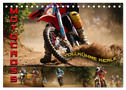 Motocross - tollkühne Kerle (Tischkalender 2025 DIN A5 quer), CALVENDO Monatskalender