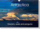 Antarctica  Glaciers, seals and penguins (Wall Calendar 2022 DIN A4 Landscape)