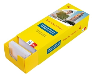 Découvertes 4 (ab 2020) - Vokabel-Lernbox zum Schulbuch 4. Lernjahr - Französisch passend zum Lehrwerk üben. Klett Lerntraining, 2024.
