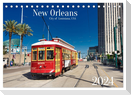 New Orleans Louisiana, USA (Tischkalender 2024 DIN A5 quer), CALVENDO Monatskalender