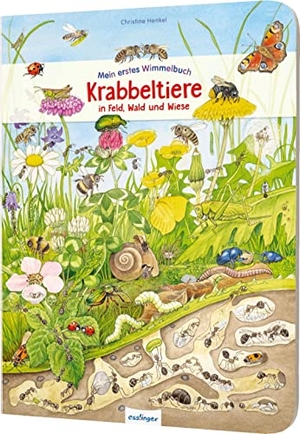Mein erstes Wimmelbuch: Krabbeltiere in Feld, Wald und Wiese - Die Welt der Insekten für Kinder ab 3 Jahre. Esslinger Verlag, 2021.
