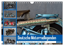 Deutsche Motorrad - Legenden - Rollende Kunstwerke aus alten Zeiten (Wandkalender 2024 DIN A4 quer), CALVENDO Monatskalender