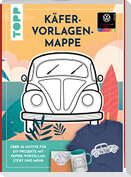 VW Vorlagenmappe "Käfer". Die offizielle kreative Vorlagensammlung mit dem kultigen VW-Käfer