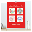 Atlantisheilsymbole (hochwertiger Premium Wandkalender 2024 DIN A2 hoch), Kunstdruck in Hochglanz