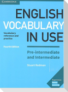 English Vocabulary in Use Pre-Intermediate and Intermediate Book with Answers