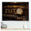 Time - Zeit - Tempus (hochwertiger Premium Wandkalender 2024 DIN A2 quer), Kunstdruck in Hochglanz