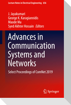Advances in Communication Systems and Networks