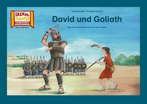Ackroyd, Dorothea / Ursel Scheffler. Kamishibai: David und Goliath - 5 Bildkarten für das Erzähltheater. Hase und Igel Verlag GmbH, 2019.