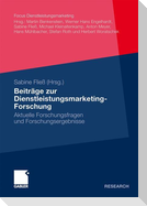 Beiträge zur Dienstleistungsmarketing-Forschung