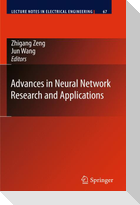 Advances in Neural Network Research and Applications