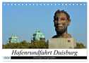 Hafenrundfahrt Duisburg (Tischkalender 2024 DIN A5 quer), CALVENDO Monatskalender