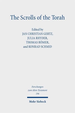Schmid, Konrad / Jan Christian Gertz et al (Hrsg.). The Scrolls of the Torah - Material, Compositional and Interpretive Perspectives. Mohr Siebeck GmbH & Co. K, 2026.