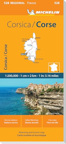 Michelin Corsica Map 528
