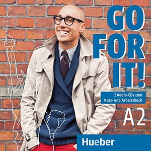 Demmer, Alison / Stephanie Lütje. Go for it! A2 - Englisch / 2 Audio-CDs zum Kurs- und Arbeitsbuch. Hueber Verlag GmbH, 2023.