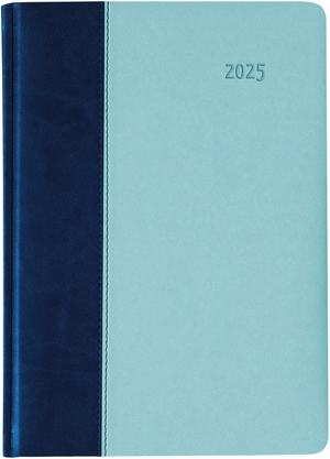 Zettler (Hrsg.). Buchkalender Premium Air blau-azur 2025 - Büro-Kalender A5 - Cheftimer - 1 Tag 1 Seite - 416 Seiten - Tucson-Einband - Zettler. Neumann Verlage GmbH & Co, 2024.