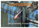 ROSTLAUBEN Die schönsten Autowracks (Wandkalender 2025 DIN A4 quer), CALVENDO Monatskalender