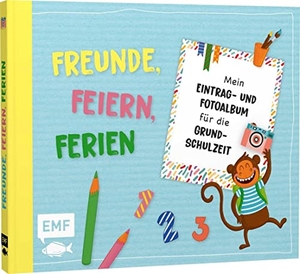 Klasse Fotos! Mein Foto-Album für die Grundschulzeit - Mit vielen schönen Illustrationen und Platz zum Einkleben von Bildern: Erster Schultag, Klassenfahrt, beste Freunde, Schulfest und Co. - Das ideale Geschenk für die Schultüte!. Edition Michael Fischer, 2022.