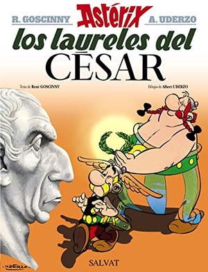 Goscinny, René / Mora, Víctor et al. Los laureles del César. Editorial Bruño, 2017.