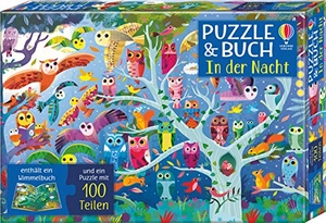 Robson, Kirsteen. Puzzle & Buch: In der Nacht. 100 Teile. Usborne Verlag, 2020.