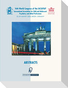 Books of Abstracts of the 16th World Congress of the International Association for Child and Adolescent Psychiatry and Allied Professions (IACAPAP)
