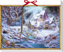 Wandkalender - Weihnachten auf dem Mühlenhof