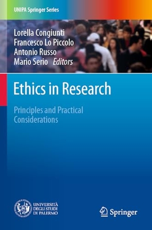 Congiunti, Lorella / Mario Serio et al (Hrsg.). Ethics in Research - Principles and Practical Considerations. Springer Nature Switzerland, 2024.