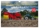 Landwirtschaftliche Maschinen im Einsatz (Wandkalender 2025 DIN A4 quer), CALVENDO Monatskalender