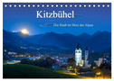 Kitzbühel. Die Stadt im Herz der Alpen (Tischkalender 2026 DIN A5 quer), CALVENDO Monatskalender