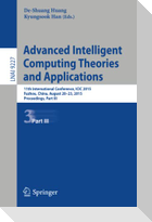 Advanced Intelligent Computing Theories and Applications