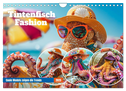 Tintenfisch Fashion. Coole Models zeigen die Trends (Wandkalender 2025 DIN A4 quer), CALVENDO Monatskalender