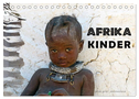 Afrika Kinder (Tischkalender 2024 DIN A5 quer), CALVENDO Monatskalender