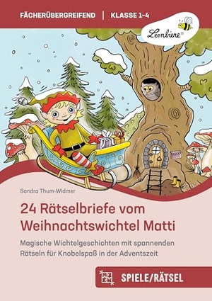Thum-Widmer, Sandra. 24 Rätselbriefe vom Weihnachtswichtel Matti - Magische Wichtelgeschichten mit spannenden Rätseln für Knobelspaß in der Adventszeit (1. bis 4. Klasse). Lernbiene Verlag i.d. AAP, 2025.